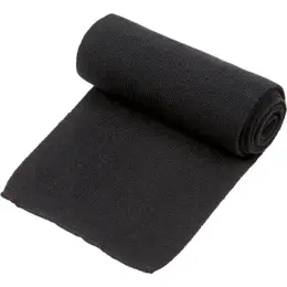 Ice Knitted Scarf Black Unbranded